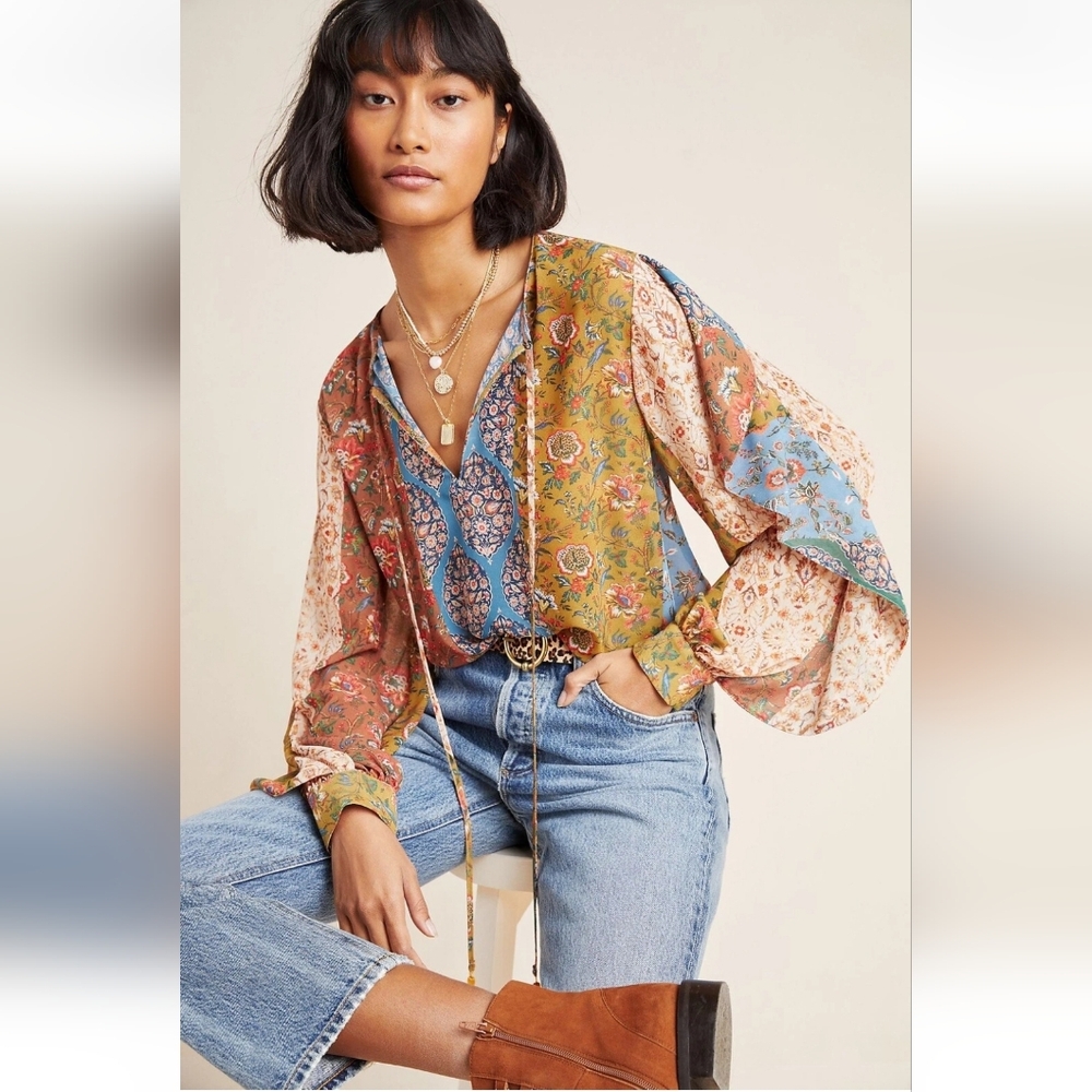 Anthropologie Sachin & Babi lliana Blouse L